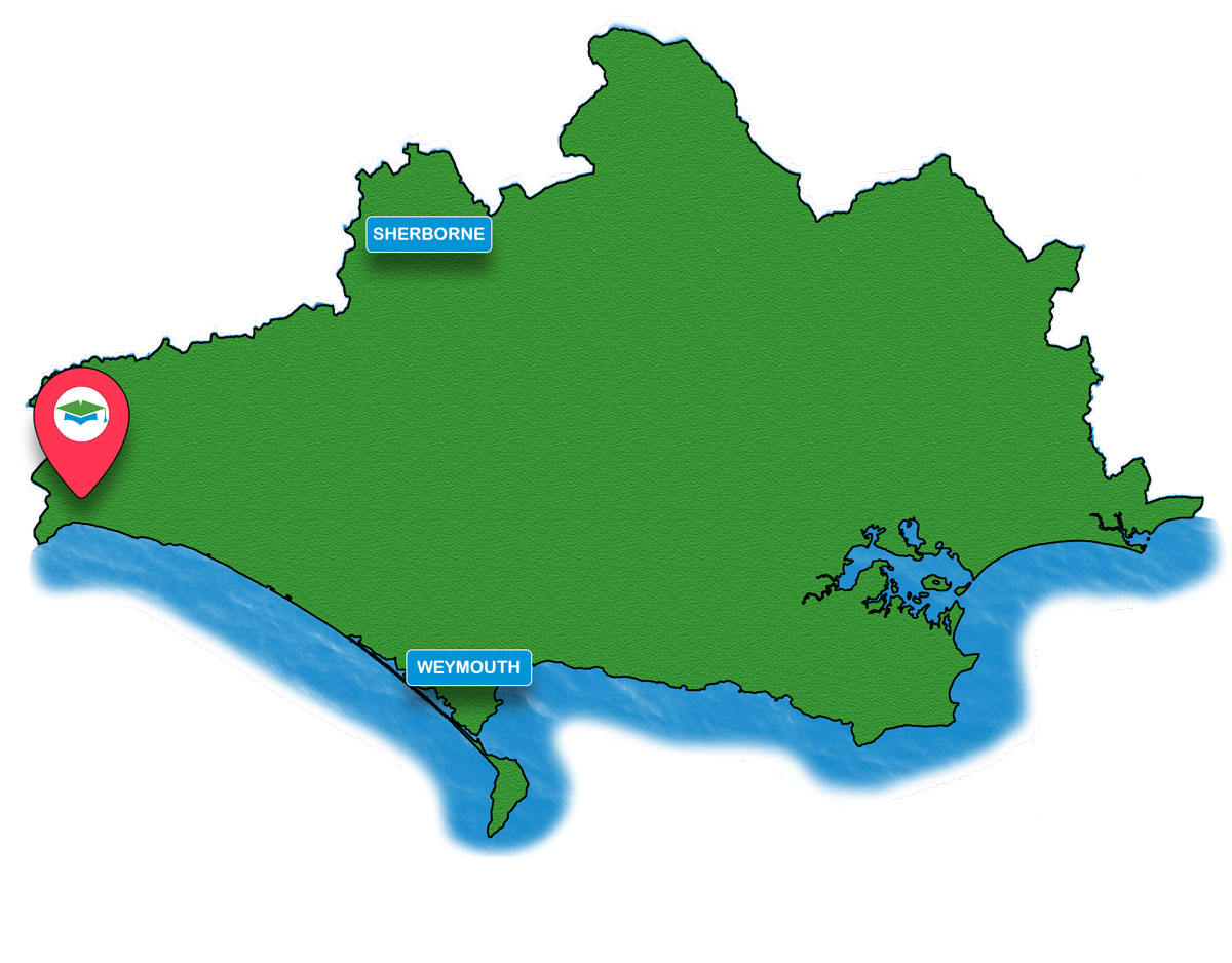 School trip Isle of Wight location map for Tunnel Tree Tops
